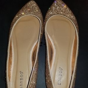 Flats rhinestone